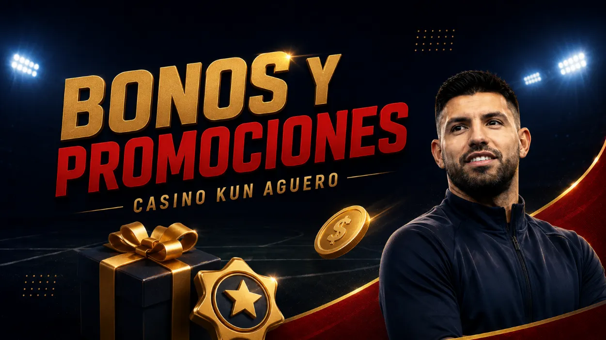 Bonos y promociones en casino online Kun Aguero